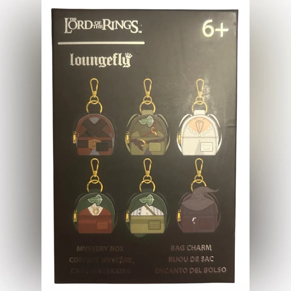 Loungefly Lord Of The Rings Bag Charm NWT Not Opened